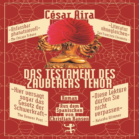 Das Testament des Zauberers Tenor - César Aira