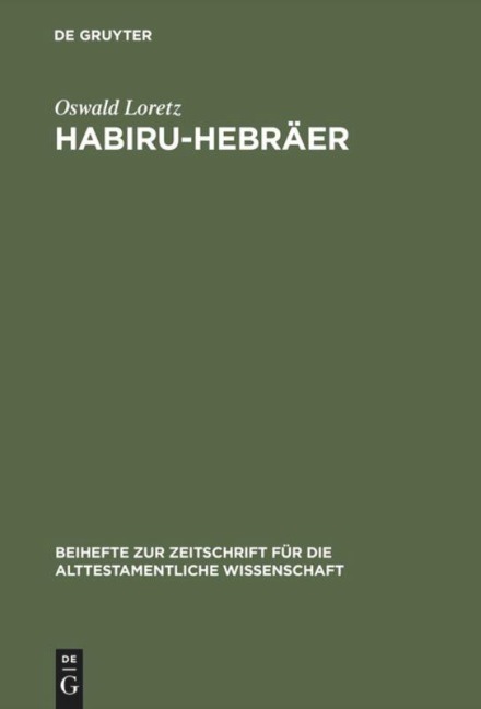 Habiru-Hebräer - Oswald Loretz