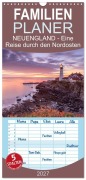 Cover-Bild zum Titel 'Familienplaner 2027 - NEUENGLAND - Eine Reise durch den Nordosten der USA mit 5 Spalten (Wandkalender, 21 x 45 cm) CALVENDO' von 'Christine Büchler & Martin Büchler'