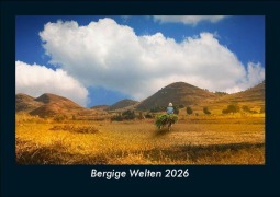 Cover-Bild zum Titel 'Bergige Welten 2026 Fotokalender DIN A5' von 'Tobias Becker'