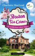 Cover-Bild zum Titel 'Boston Tea Crimes - Ein schlichter alter Mann' von 'Charlotte Macleod'