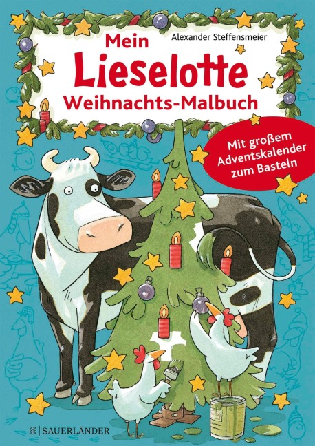 Mein Lieselotte Weihnachts-Malbuch - Alexander Steffensmeier