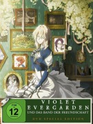 Cover-Bild zum Titel 'Violet Evergarden und das Band der Freundschaft' von 'Kana Akatsuki, Tatsuhiko Urahata, Reiko Yoshida, Takaaki Suzuki, Evan Call'