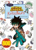Cover-Bild zum Titel 'My Hero Academia Kritzelkurs' von 'Kohei Horikoshi, Mika Fujisawa'