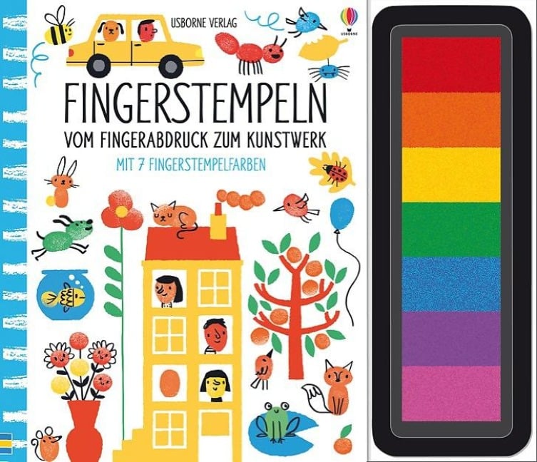 Fingerstempeln:  Vom Fingerabdruck zum Kunstwerk - Fiona Watt