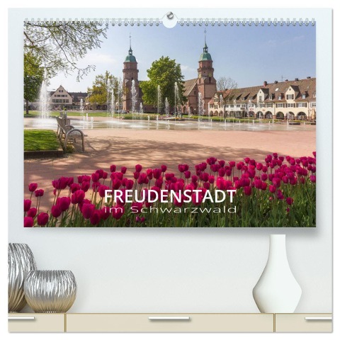 Freudenstadt im Schwarzwald - Wandkalender (hochwertiger Premium Wandkalender 2024 DIN A2 quer), Kunstdruck in Hochglanz - Heike Butschkus