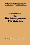 Der Hochfrequenz -Verstärker - Max Baumgart