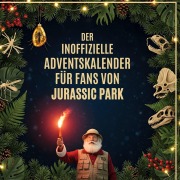 Cover-Bild zum Titel 'Der inoffizielle Adventskalender für Fans von Jurassic Park' von 'Emil Weber'
