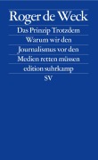 Cover-Bild zum Titel 'Das Prinzip Trotzdem' von 'Roger de Weck'