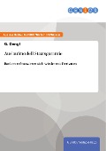 Cover-Bild zum Titel 'Auslaufmodell Staatsgarantie' von 'G. Dengl'