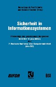 Cover-Bild zum Titel 'Sicherheit in Informationssystemen' von ''