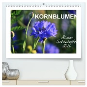 Cover-Bild zum Titel 'Kornblumen - Blaue Schönheiten (hochwertiger Premium Wandkalender 2026 DIN A2 quer), Kunstdruck in Hochglanz' von 'Sabine Löwer'
