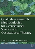 Cover-Bild zum Titel 'Qualitative Research Methodologies for Occupational Science and Occupational Therapy' von ''