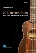 Cover-Bild zum Titel '20 Ukulelen-Duos' von 'Emanuel Leyer'