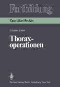 Cover-Bild zum Titel 'Thoraxoperationen' von 'D. Zeidler, L. Weik'