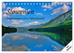 Cover-Bild zum Titel 'Slowenien - Impressionen eines Naturjuwels (Tischkalender 2026 DIN A5 quer), CALVENDO Monatskalender' von 'Lost Plastron Pictures'