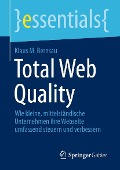 Cover-Bild zum Titel 'Total Web Quality' von 'Klaus M. Bernsau'