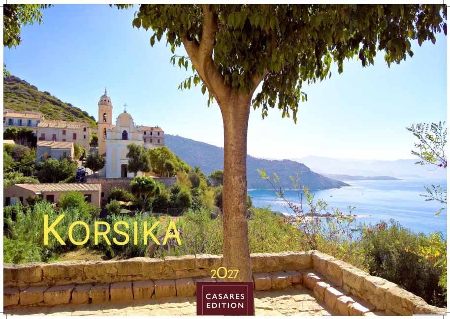 Korsika Kalender 2027 - Wandkalender | Fotokalender Frankreich 50x35cm - . mit atemberaubenden Fotografien der Insel. - 