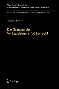Cover-Bild zum Titel 'Die Grenzen der Vertragstreue im Völkerrecht' von 'Christina Binder'