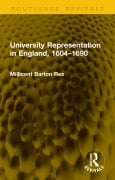 Cover-Bild zum Titel 'University Representation in England, 1604-1690' von 'Millicent Barton Rex'