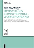 Cover-Bild zum Titel 'Mensch & Computer 2014 - Workshopband' von ''