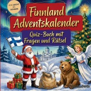 Cover-Bild zum Titel 'Finnland-Adventskalender: Quiz-Buch mit Fragen und Rätsel' von 'Schlauvento Interactive'