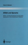 Cover-Bild zum Titel 'Affekt und Sprache' von 'Hans H. Stassen'