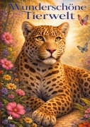 Cover-Bild zum Titel 'Wunderschöne Tierwelt Malbuch für Kinder ab 8 Jahren mit 50 schönen Ausmalmotiven' von 'Josef Mickey Müller'
