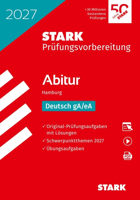 STARK Deutsch - Abitur 2027 Hamburg - Prüfungsvorbereitung - 