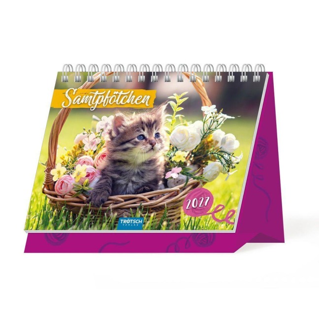 TRÖTSCH - Aufstellkalender Samtpfötchen 2027 - 