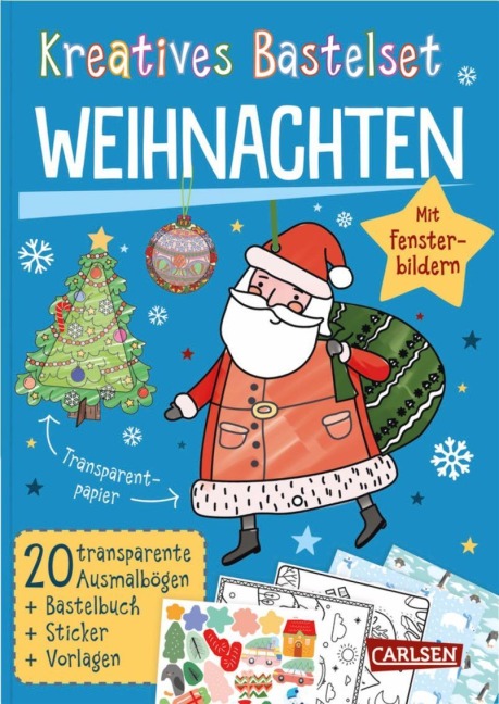 Bastelset für Kinder: Kreatives Bastelset: Weihnachten - Anton Poitier
