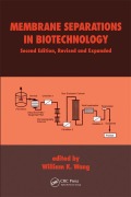 Cover-Bild zum Titel 'Membrane Separations in Biotechnology' von ''