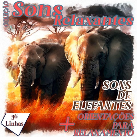 Coleção Sons Relaxantes - Sons de Elefantes - Silvia Strufaldi