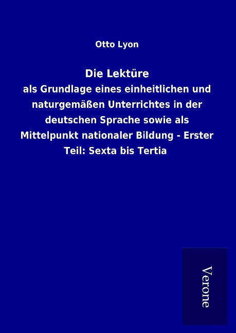 Die Lektüre - Otto Lyon