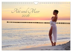 Cover-Bild zum Titel 'Akt und Meer (Wandkalender 2026 DIN A4 quer), CALVENDO Monatskalender' von 'Dieter Kittel (Dieterkit)'