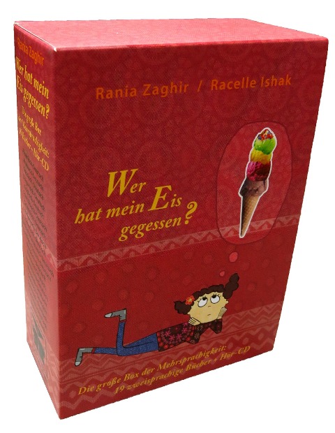Wer hat mein Eis gegessen? Box: 19 Bücher und 1 CD - Rania Zaghir