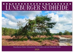 Cover-Bild zum Titel 'Lüneburger Südheide (Tischkalender 2026 DIN A5 quer), CALVENDO Monatskalender' von 'Sabine Löwer'