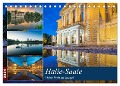Halle-Saale - Meine Stadt im Spiegel (Tischkalender 2024 DIN A5 quer), CALVENDO Monatskalender - Martin Wasilewski