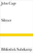 Cover-Bild zum Titel 'Silence' von 'John Cage'