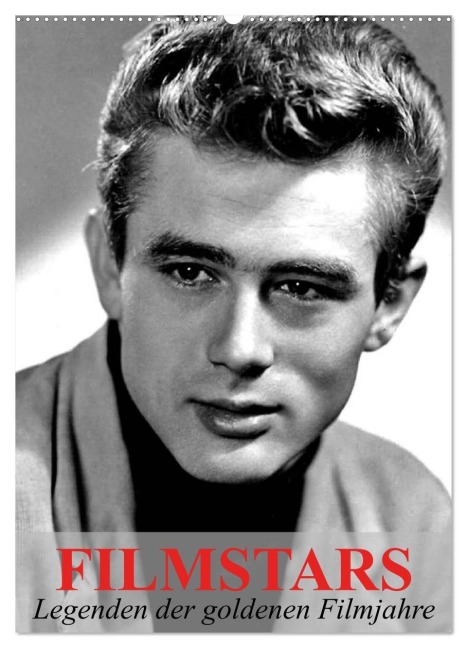 Filmstars - Legenden der goldenen Filmjahre (Wandkalender 2026 DIN A2 hoch), CALVENDO Monatskalender - Elisabeth Stanzer