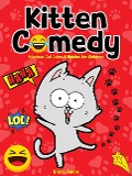 Cover-Bild zum Titel 'Kitten Comedy: Hilarious Cat Jokes & Riddles for Children (Giggle Galaxy)' von 'Uncle Amon'