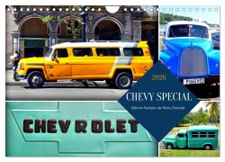 Cover-Bild zum Titel 'CHEVY SPECIAL - Oldtimer Raritäten der Marke Chevrolet (Wandkalender 2026 DIN A4 quer), CALVENDO Monatskalender' von 'Henning von Löwis of Menar'