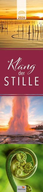 KLANG DER STILLE Streifenkalender 2026 - 