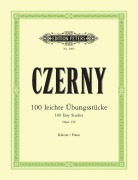 Cover-Bild zum Titel '100 leichte Übungsstücke op. 139' von 'Carl Czerny'