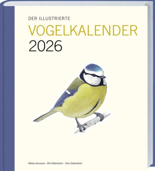 Der illustrierte Vogelkalender 2026 - Niklas Aronsson