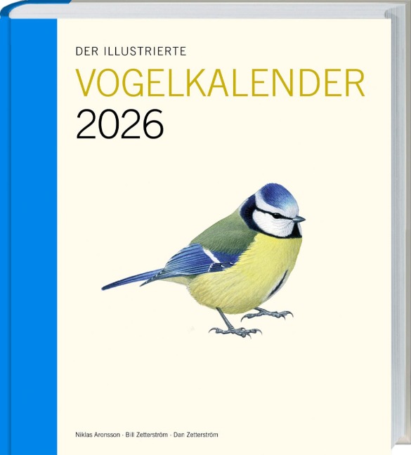 Der illustrierte Vogelkalender 2026 - Niklas Aronsson