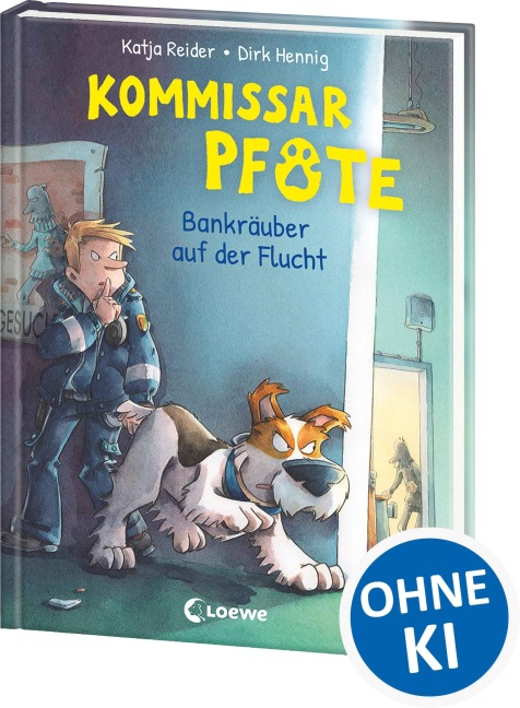 Kommissar Pfote (Band 10) - Bankräuber auf der Flucht - Katja Reider