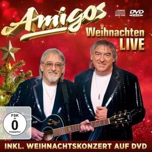 Weihnachten Live-inkl.Weihnachtskonzert auf DVD - Amigos