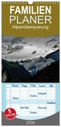 Cover-Bild zum Titel 'Familienplaner 2026 - Alpenüberquerung mit 5 Spalten (Wandkalender, 21 x 45 cm) CALVENDO' von 'Wittmann Steffen'