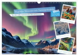 Cover-Bild zum Titel 'Magische Momente mit Naturspektakeln (Wandkalender 2026 DIN A3 quer), CALVENDO Monatskalender' von 'Katharina Stachanczyk'